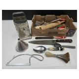 Primitive Kitchen Utencils Wooden Handles +