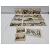 1917 New Castle IN Tornado Post Cards