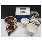 Little Playmate Cooler, USA Pottery, Planters +