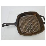 Square Cast Iron Lodge Griddle Skillet