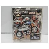 NIP Chopper U Build It Motorcycle Toy