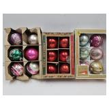 Vintage Christmas Ornaments Shiny Brite ++