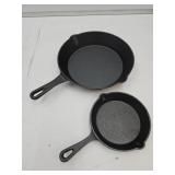 New Cast Iron Skillets 6" & 10"