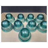 USA Hemingray Glass  Insulators