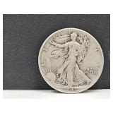 1941 Silver Walking Liberty Half Dollar Coin