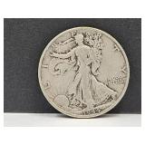 1944 S Silver Walking Liberty Half Dollar Coin