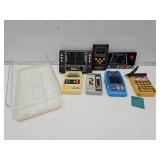 Lot of Vintage Hand Held Video Games