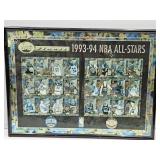 1993-94 NBA All Stars 26 x 20"