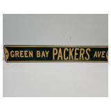 GREEN BAY PACKERS  Embossed Metal Sign 36"