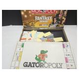 Sealed Monopoly NASCAR & Gator Monopoly