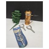 Copper Carafe & 3 Outlet & Oar Locks