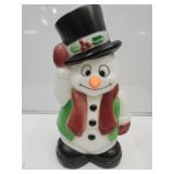 Blow Mold Snowman 18" H