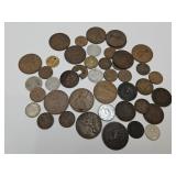 Vintage Foreign Coins