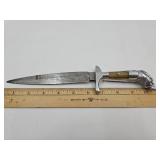 Vintage Eagle Head Bone Handle Mexico Dagger