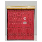 USA Store Display with Peg Hooks 23 x 29" high