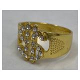 Dollar Sign Mens Ring