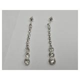 Rhinestone Chandelier Earrings