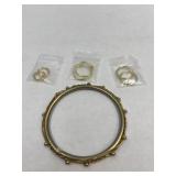 Costume Bracelet & 3 Pair of  Clip On Body