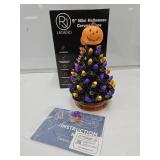 NIB Halloween 9" Mini Halloween Trees with Box