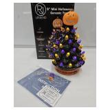 NIB Halloween 9" Mini Halloween Trees with Box