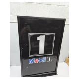 Mobil 1 OIL Metal Sign Double Sided 24 x 36" h