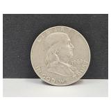 1962 D Silver Franklin  Half Dollar Coin