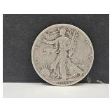 1945 S Silver Walking Liberty Half Dollar Coin