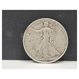 1945 Silver Walking Liberty Half Dollar Coin