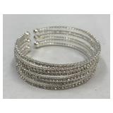 Rhinestone Muti-Strand Bracelet