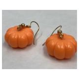 Pumpkin Earrings