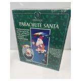 Parachute Santa w/Stand & Box