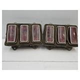 Vintage Mustang 1968 Pair of Tail Lights