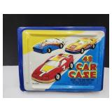 Vintage Car Case with Hot Wheels, Matchbox +
