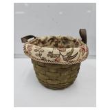 Longaberger Fall Fruit Basket 6" w