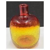 Glass MCM Blenko Vase 5.5" H