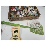 Tipton Co. Advertising & Spools of Thread