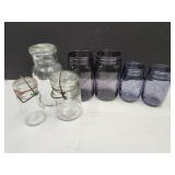 EZ Atlas Pint & Purple Ball Jars +