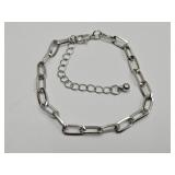 Silver Colored Cliplink Bracelet