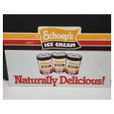 Schoeps Ice Cream Adv. Sign 27" Long