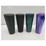 Starbucks Tumblers Lot of 4