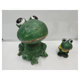 Lawn & Garden Ceramic FROGS 6" to 11" high