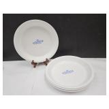4 Corning Ware Cornflower Blue  Pie Plates 10" w
