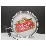 STELLA ARTOIS 2 Sided Light Up 19" Plastic Sign