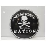 NO SHOES NATION Metal 23.5" Sign