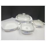 Corning Ware Baking Dishes / Pans 1 Qt - 4  QT