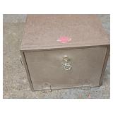 Hercules Safe Vault w/Key 16"x13"x12.5"