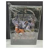 NEW Deer Metal Sign 12x16