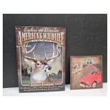 Metal American Widlife & Route 66 Signs