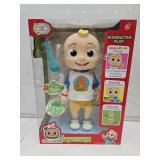 NIB Deluxe Interactive Doll Cocomelon Needs Batt