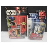 Star Wars Miniature Light Saber & R2D2
